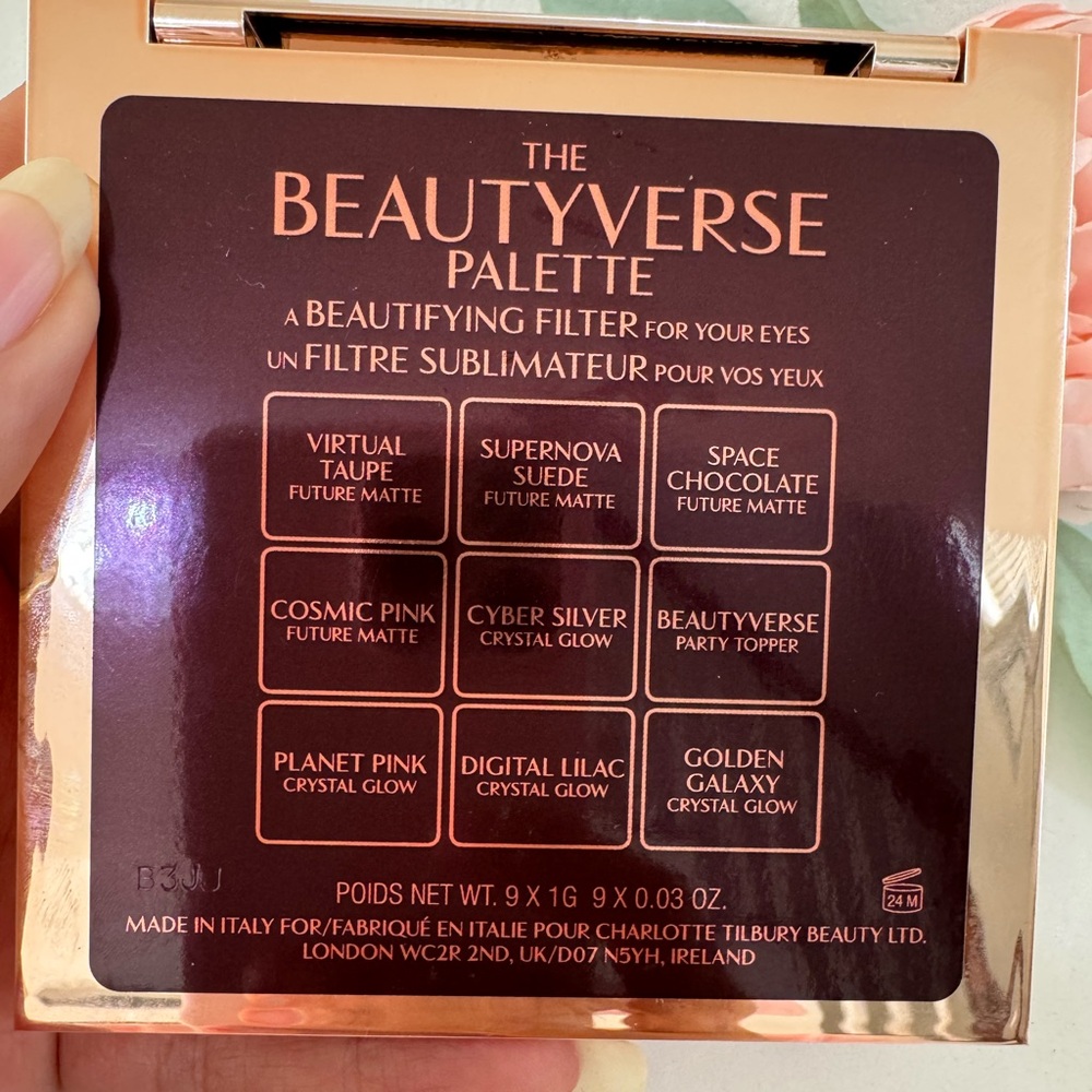 Charlotte Tilbury Eyeshadow Palette - Pink, Silver, Purple, Brown - Picture 8 of 8